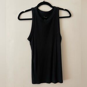 a new day Charcoal Ribbed Tank Top